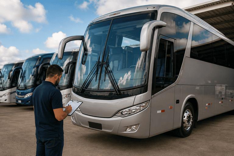 Ônibus Rodoviário Seminovo: Como Escolher o Melhor Para Sua Empresa