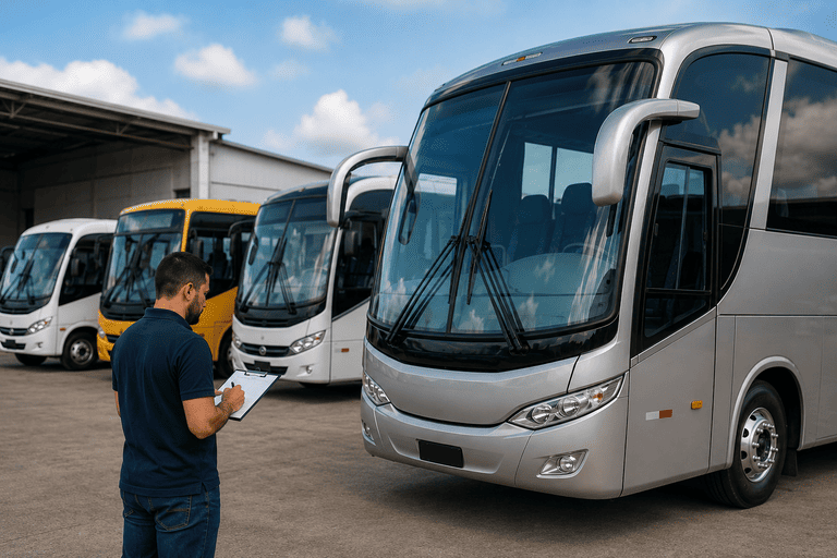 Ônibus Seminovos a Venda: 5 Dicas Para Fazer um Bom Negócio